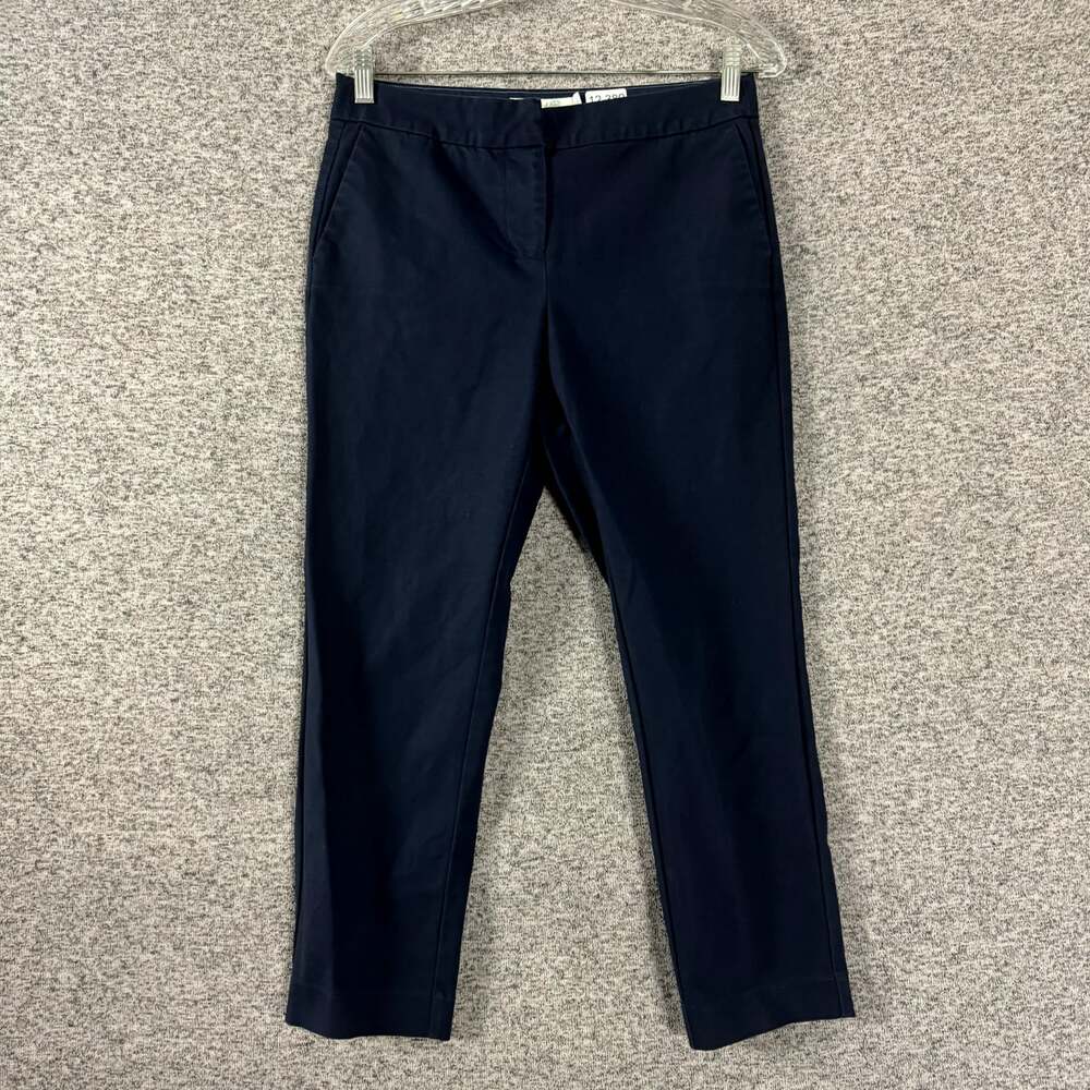 Boden Women's Size U.S 6R Dark Blue Slim Leg Chino Pants